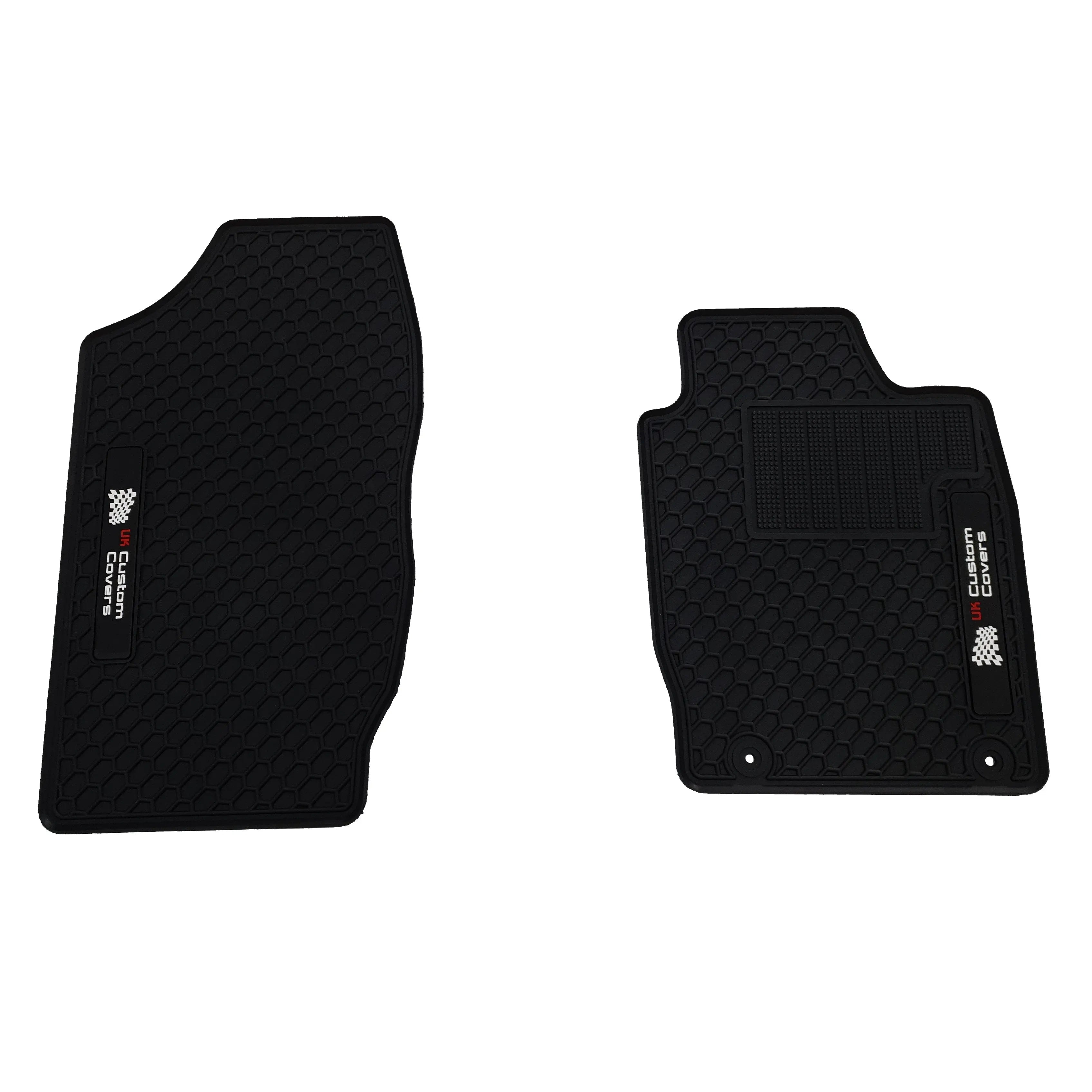 Fiat Fullback Rubber Floor Mats (Double Cab) (2017+)