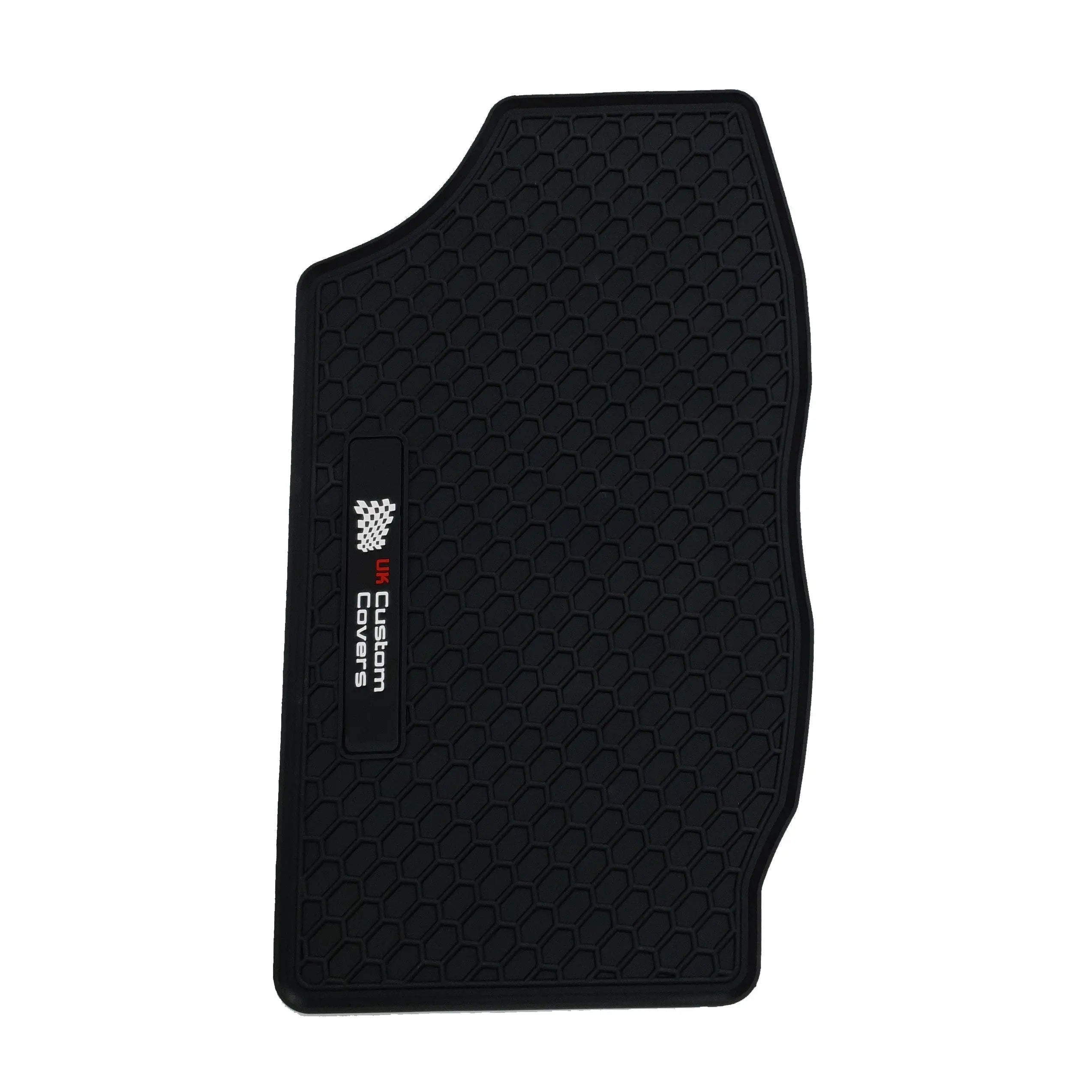 Fiat Fullback Rubber Floor Mats (Double Cab) (2017+)