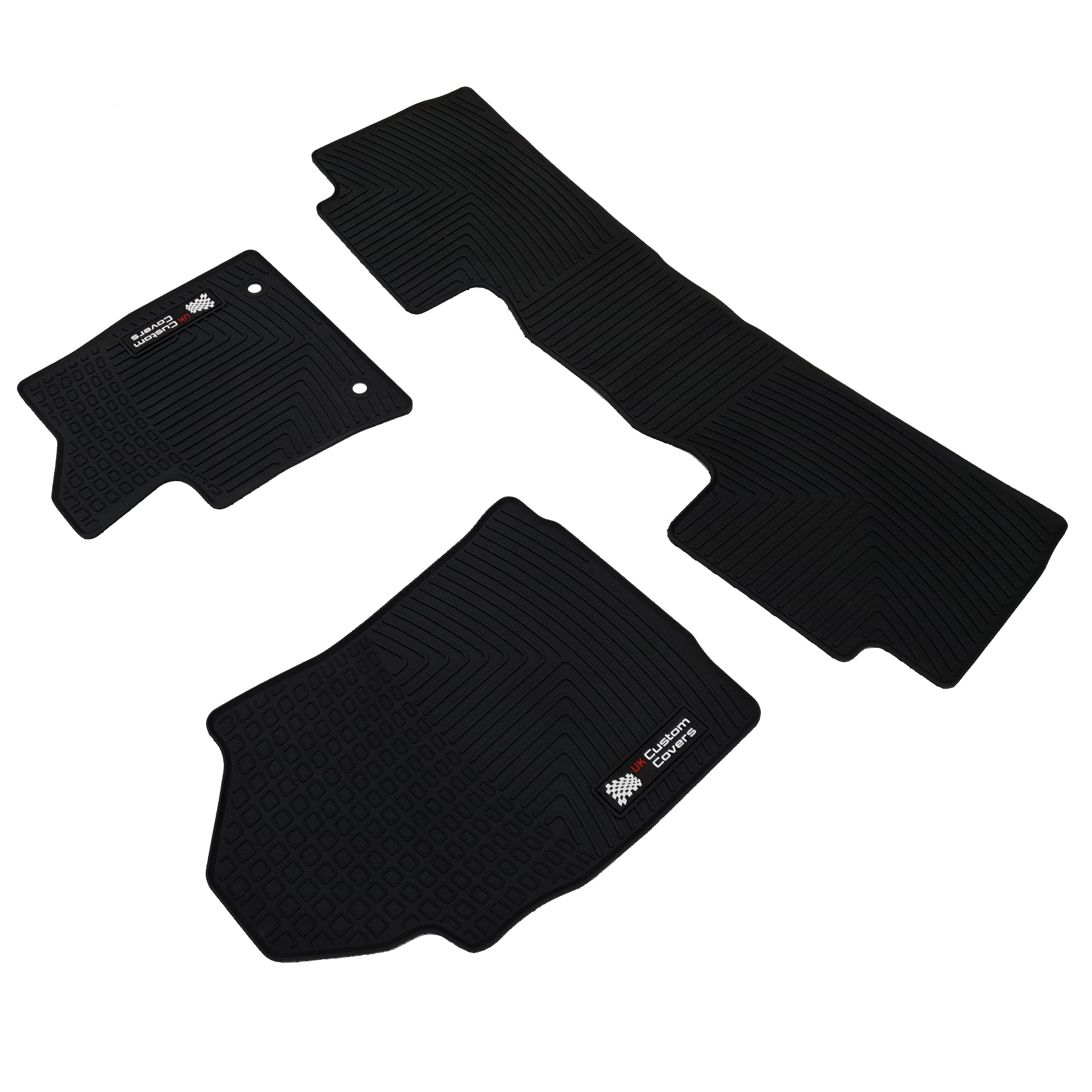 Toyota Hilux Rubber Floor Mats (2011+)