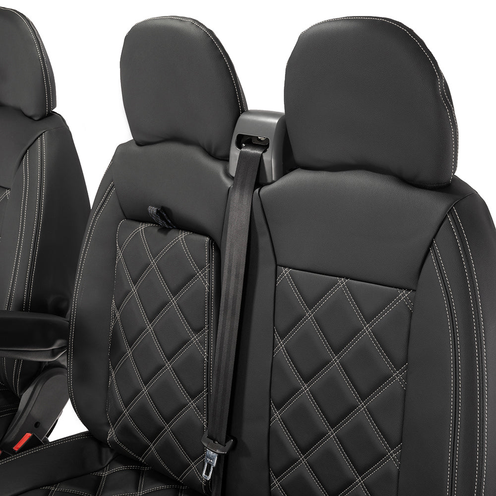 Fiat Ducato Tailored Leatherette Front Seat Covers (2006-2022)