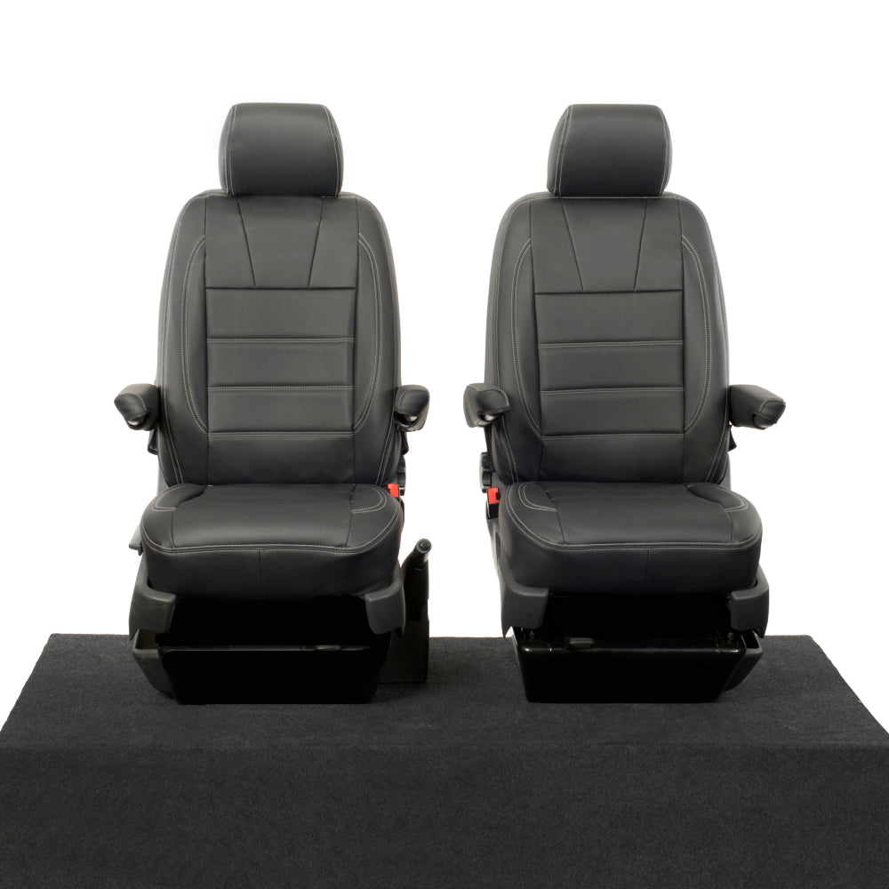 VW T6/T6.1 Transporter Tailored Leatherette Seat Covers 2015+