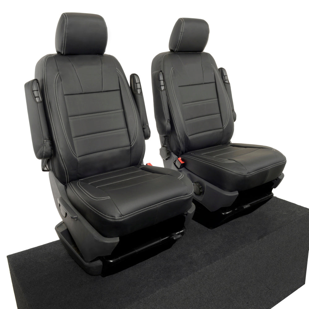 VW T6/T6.1 Transporter Tailored Leatherette Seat Covers 2015+