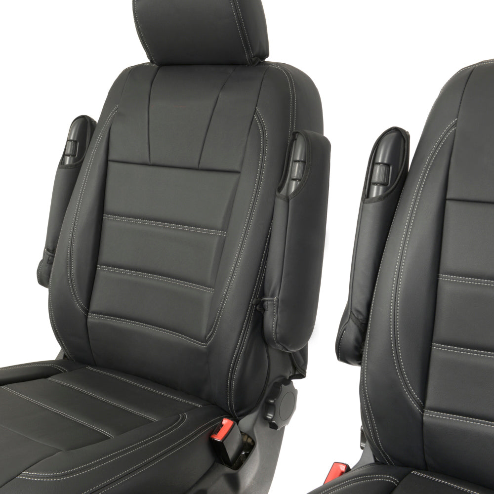 VW T6/T6.1 Transporter Tailored Leatherette Seat Covers 2015+