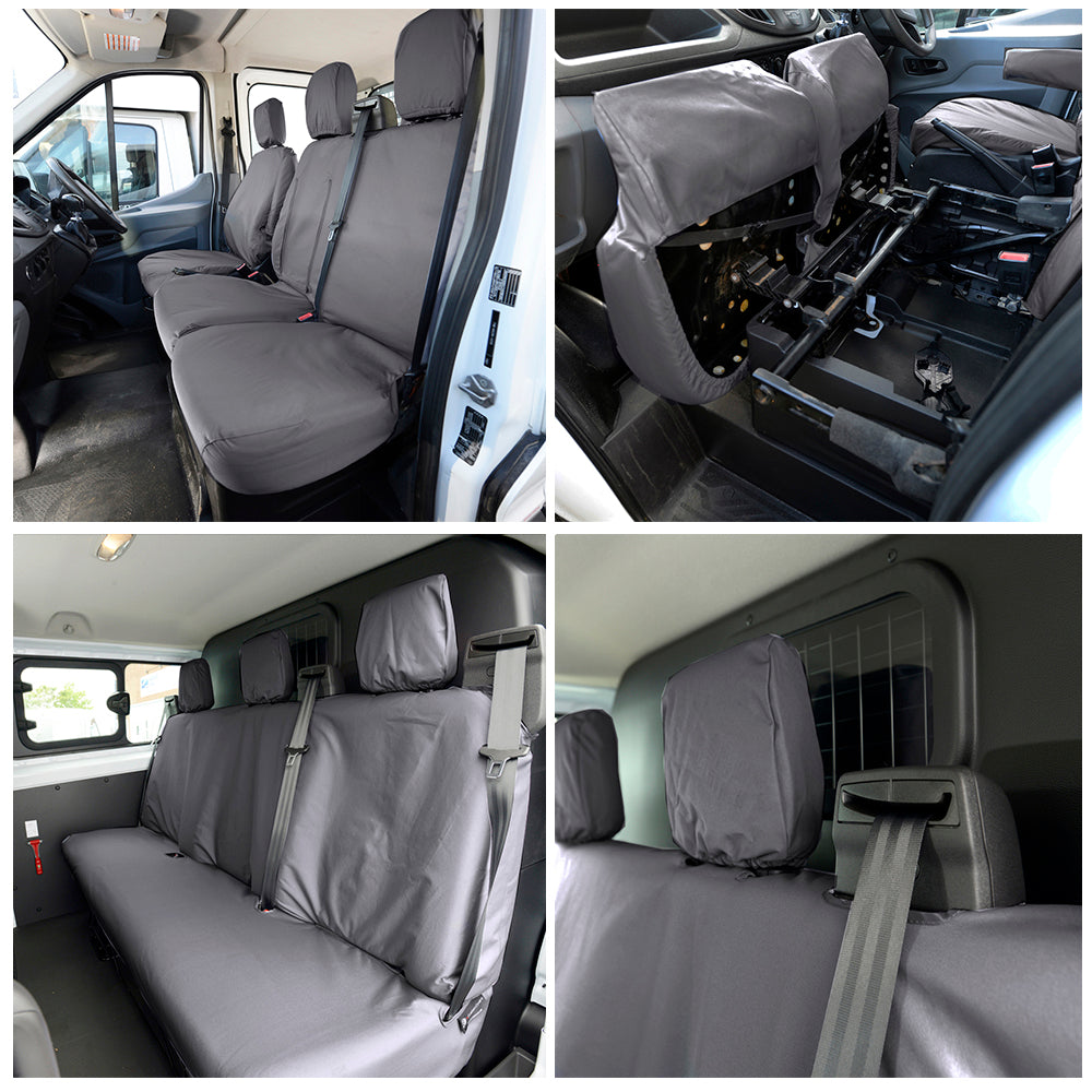 Ford Transit Van (Inc E-Transit) Tailored Waterproof Seat Covers 2000+