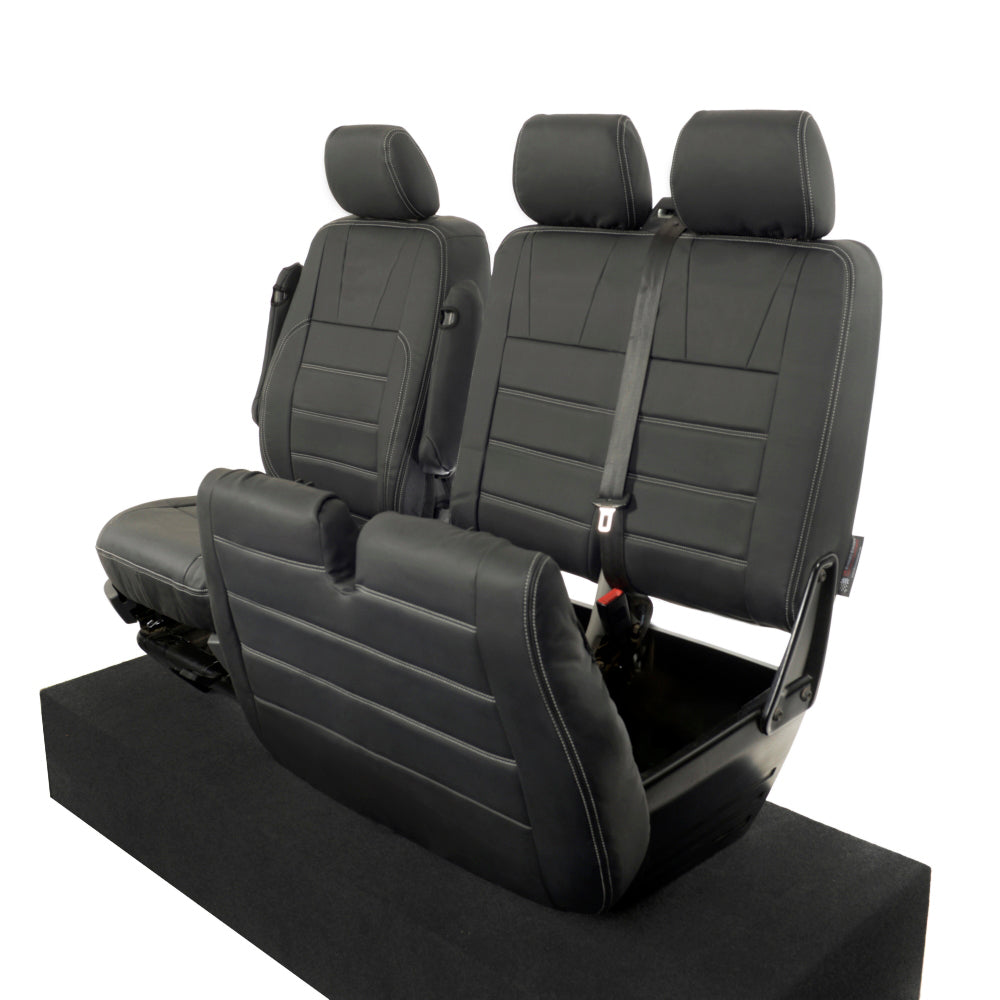 VW T6/T6.1 Transporter Tailored Leatherette Seat Covers 2015+