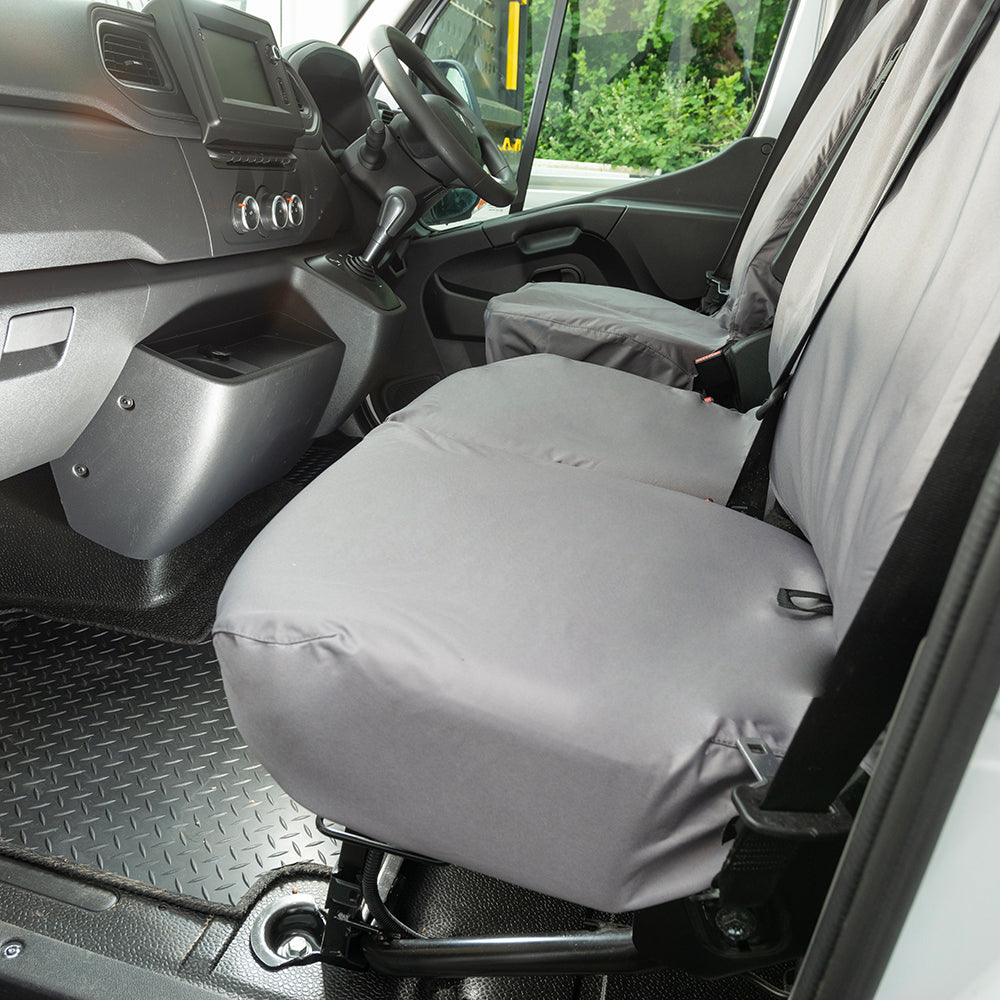 Renault Master ZE Tailored Waterproof Front Seat Covers 2018+