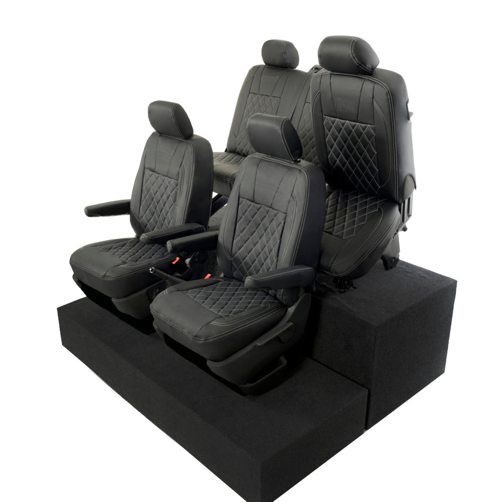 VW T6/T6.1 Transporter Tailored Leatherette Seat Covers 2015+