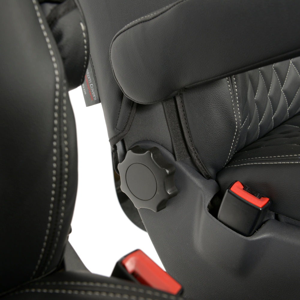 VW T6/T6.1 Transporter Tailored Leatherette Seat Covers 2015+