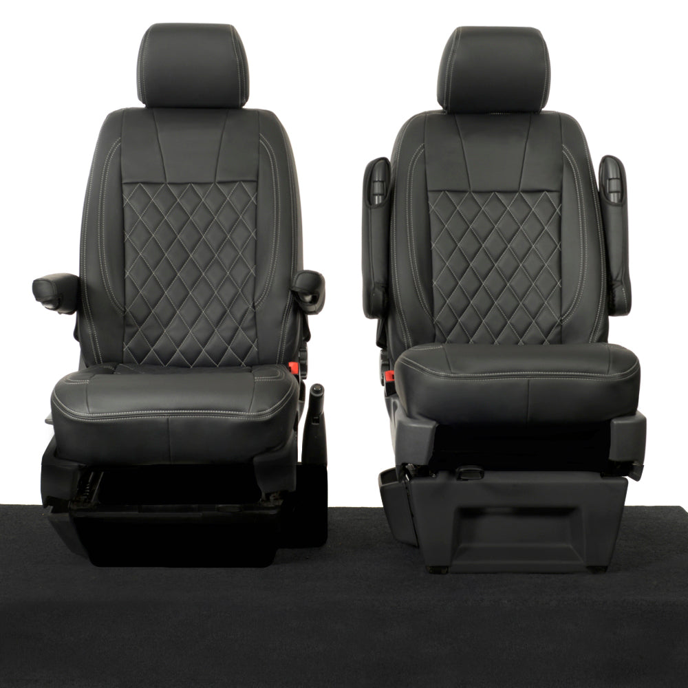 VW T6/T6.1 Transporter Tailored Leatherette Seat Covers 2015+