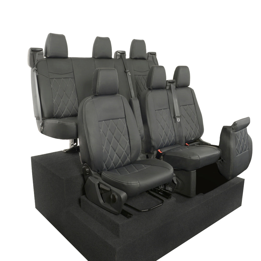 Ford Transit Custom Tailored Leatherette Seat Covers (2013-2023)
