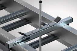 ULTI Rack+ Aluminium 6-Bar Roof Rack – Ford Transit Custom L2H1 (2023–Present), Twin Rear