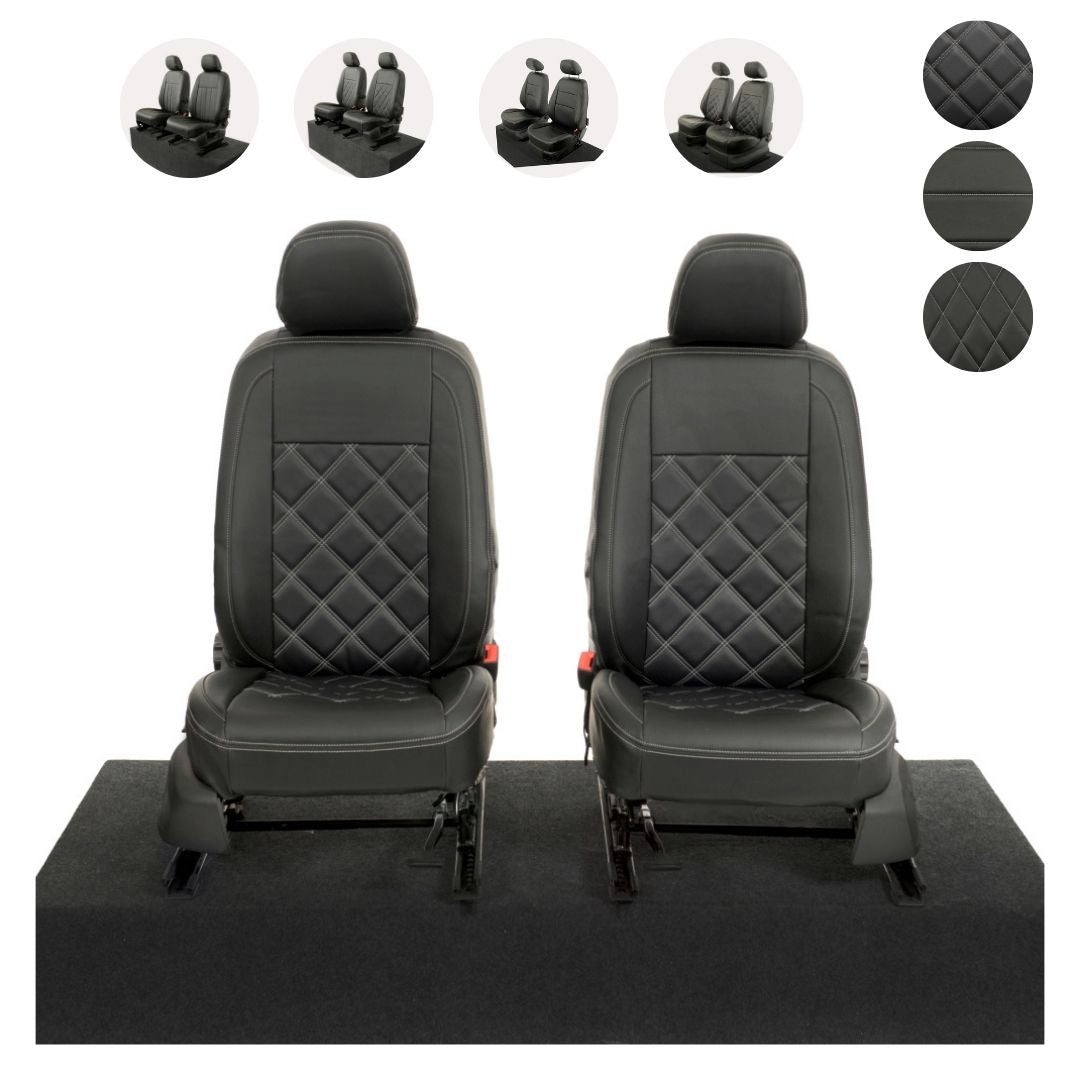 VW Caddy Tailored Leatherette Seat Covers 2004+