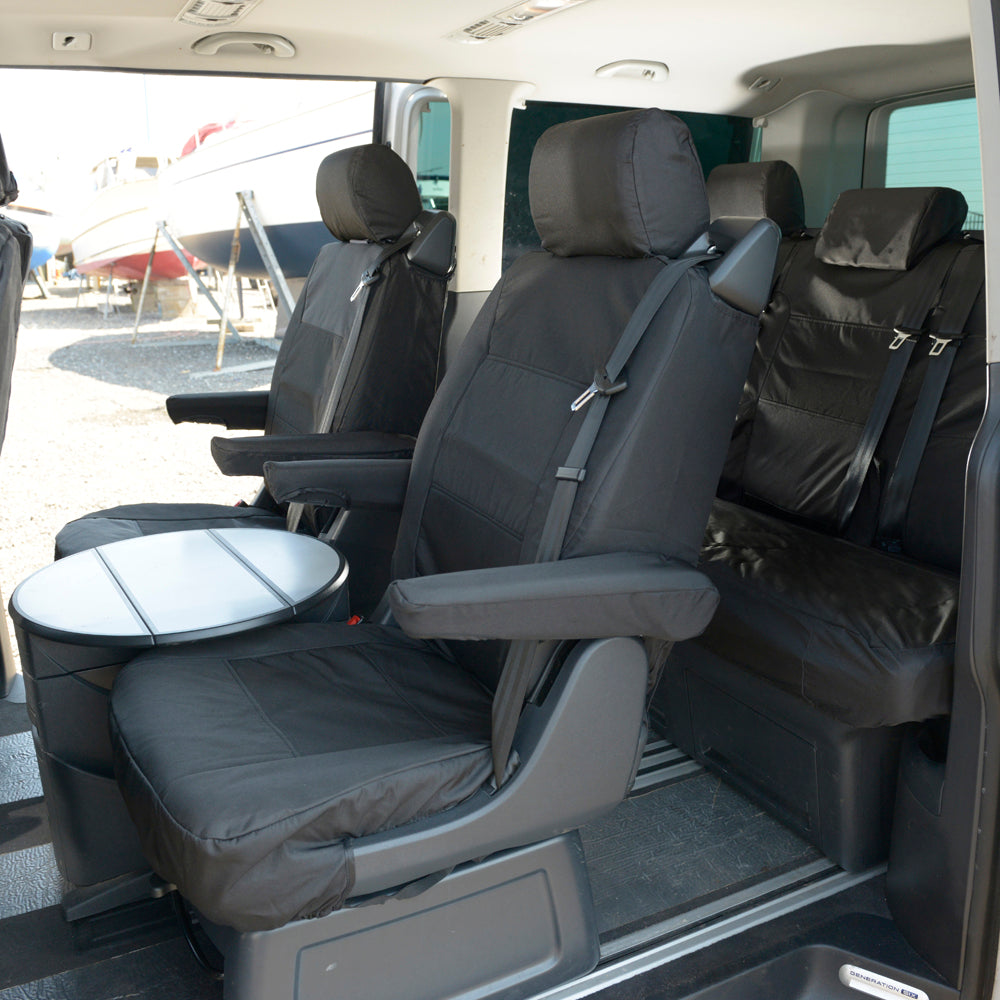 VW T6/T6.1 Caravelle Tailored Waterproof Seat Covers 2015+