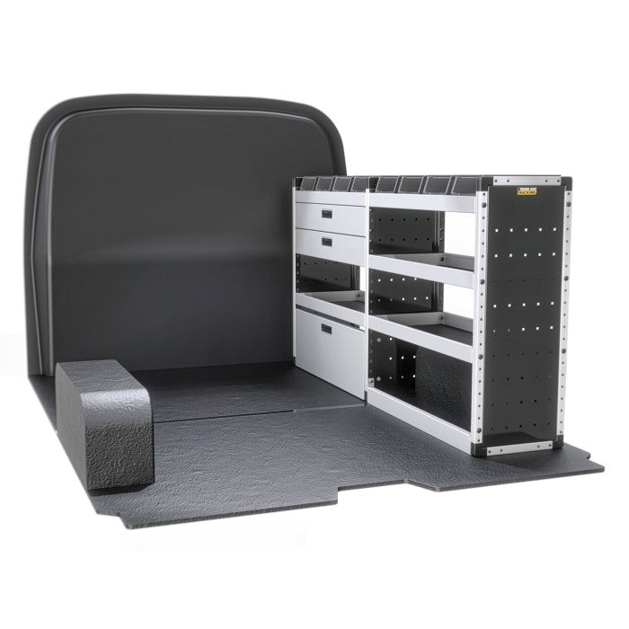 Gold Van Racking – Offside for Ford Transit Custom L1H1 (2023–Present)