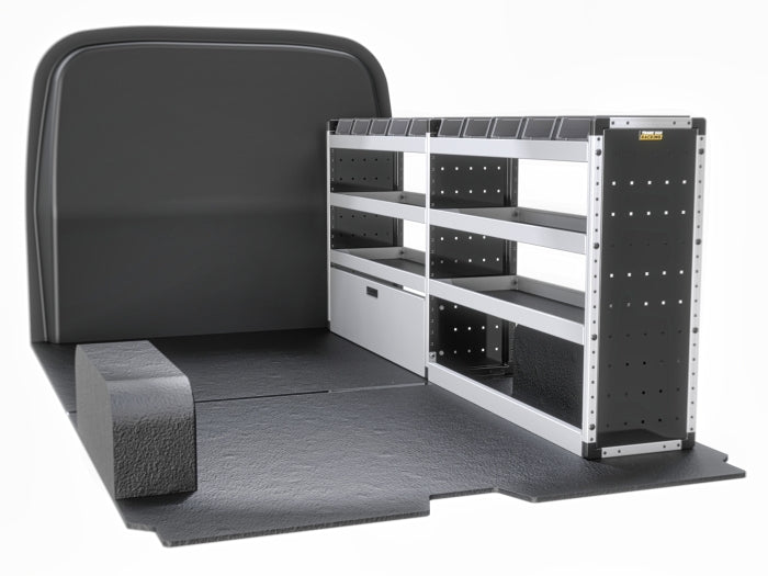 Silver Van Racking – Offside for Ford Transit Custom L2H1 (2023–Present)