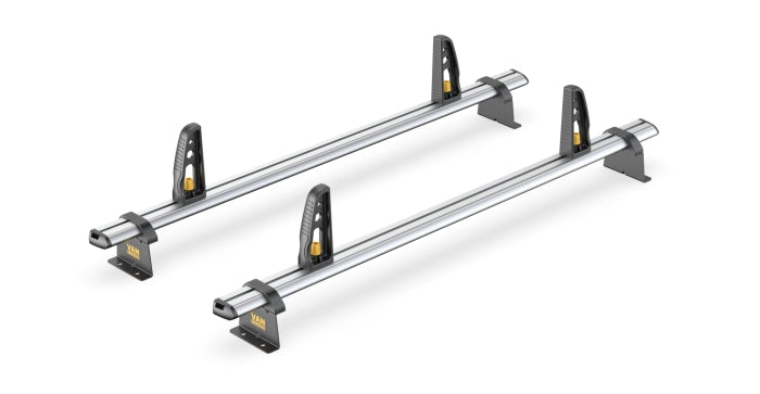 ULTI Bar+ Aluminium 2 Roof Bars – Ford Transit Custom L1/L2 H1 (2023–Present)