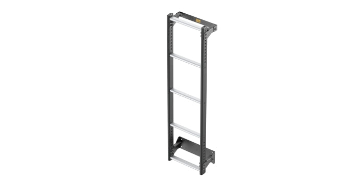 ULTI Ladder with Bespoke Fitting Kit – Ford Transit Custom L1/L2 H1 (2023–Present), Twin Rear