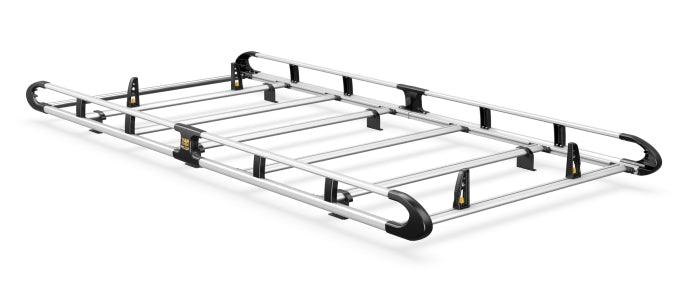 ULTI Rack+ Aluminium 6-Bar Roof Rack – Ford Transit Custom L1H1 (2023–Present), Twin Rear
