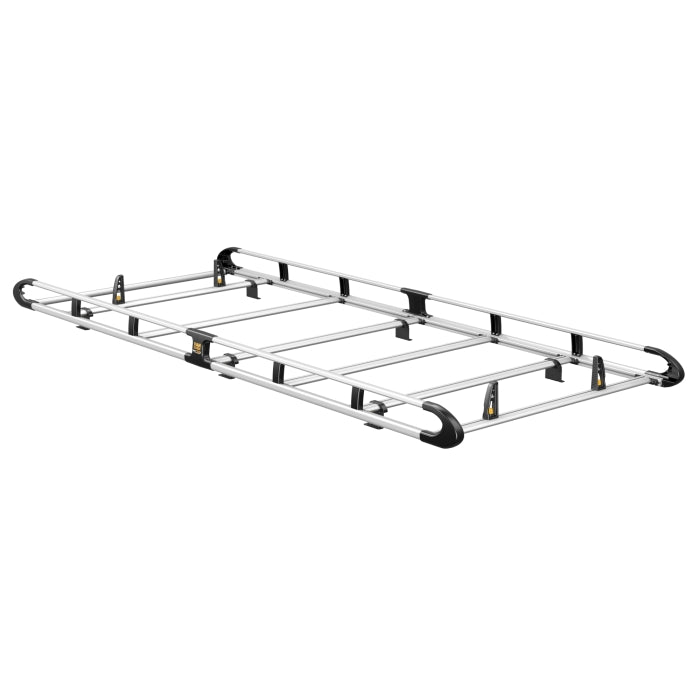 ULTI Rack+ Aluminium 6-Bar Roof Rack – Ford Transit Custom L2H1 (2023–Present), Twin Rear